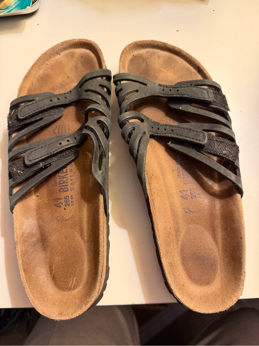 Black Birkenstock women’s Granada 41 narrow - Picture 3 of 9